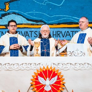 Fra Vlado Mustač predvodio misno slavlje srijedom u bazilici svetog Josipa u Karlovcu